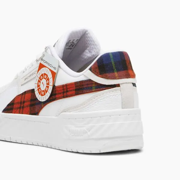 Puma Motorsport Porsche Legacy CA Pro Tartan Motorsport Shoes Puma Whiteredmazing 8211 Women