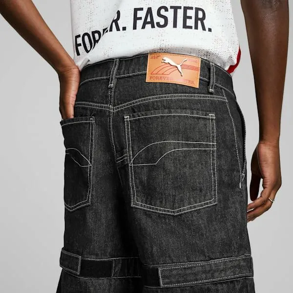 Puma Pants AAP ROCKY X PUMA 039s Knee Pad Pants Puma Blackdenim 8211 Men