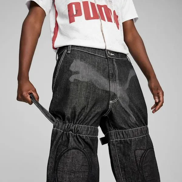 Puma Pants AAP ROCKY X PUMA 039s Knee Pad Pants Puma Blackdenim 8211 Men