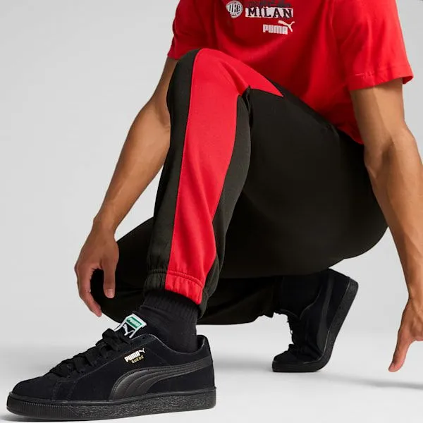 Puma Pants AC Milan FtblNRGY 039s Pants Puma Blackfor All Time Red 8211 Men
