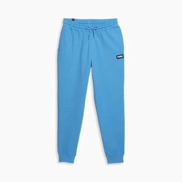 Puma Pants Badge Logo 039s Sweatpants Bonnie Blue 8211 Men