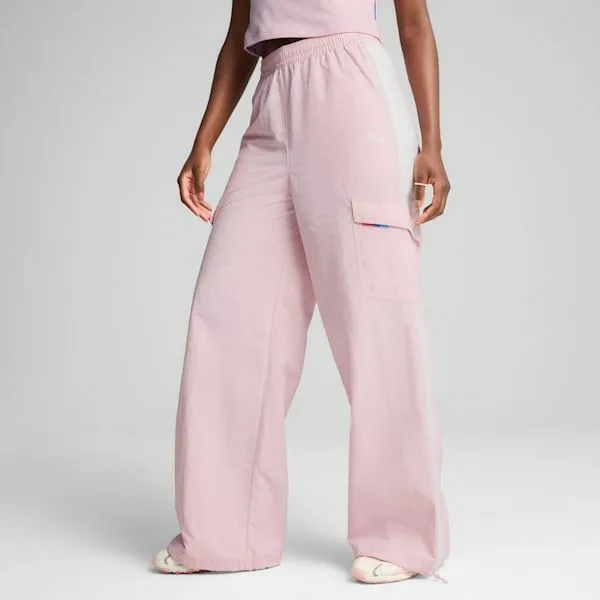 Puma Pants BMW M Motorsport 039s Woven Cargo Pants Rose Mauve 8211 Women