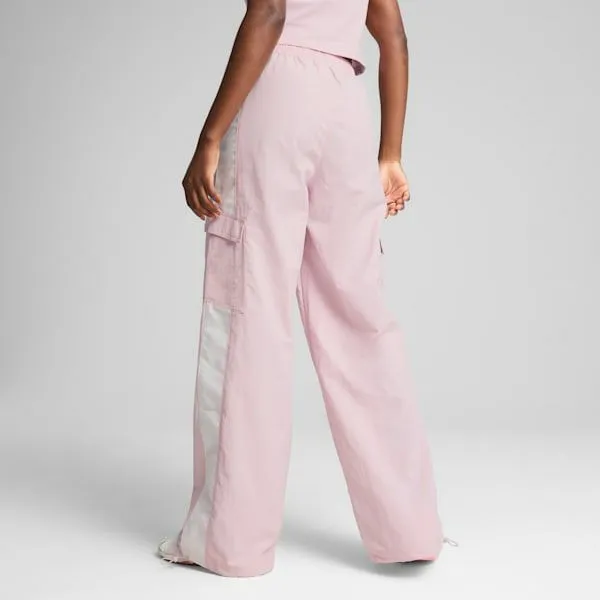 Puma Pants BMW M Motorsport 039s Woven Cargo Pants Rose Mauve 8211 Women