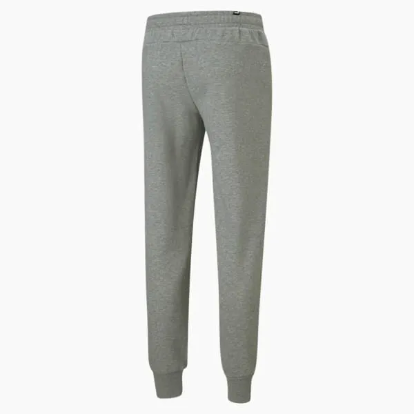 Puma Pants Essentials Logo 039s Sweatpants Medium Gray Heather 8211 Men