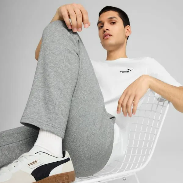 Puma Pants Essentials No 1 Logo 039s Sweatpants Medium Gray Heather 8211 Men Puma Pants Essentials No 1 Logo 039s Sweatpants Medium Gray Heather 8211 Men