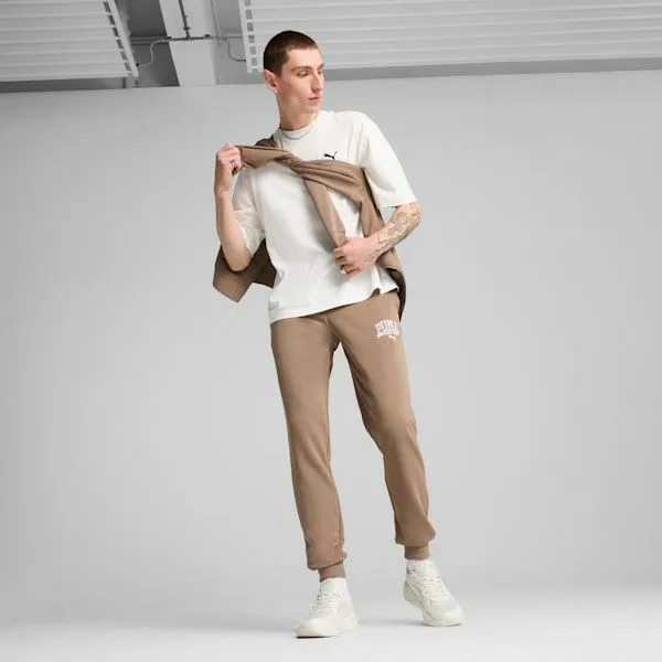 Puma Pants PUMA Class 039s Sweatpants Totally Taupe 8211 Men