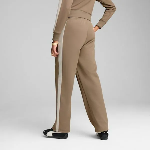 Puma Pants T7 ALWAYS ON 039s Straight Track Pants Totally Taupe 8211 Women