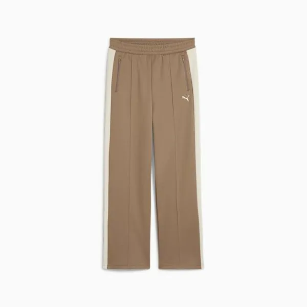 Puma Pants T7 ALWAYS ON 039s Straight Track Pants Totally Taupe 8211 Women