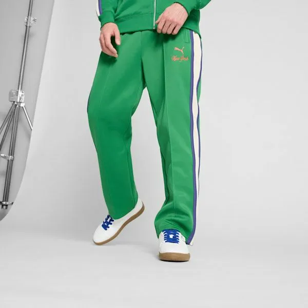 Puma Pants T7 Bright Lights NYC Flagship 039s Track Pants Archive Green 8211 Men Puma Pants T7 Bright Lights NYC Flagship 039s Track Pants Archive Green 8211 Men