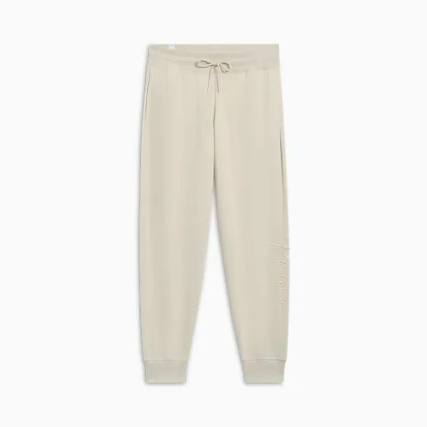 Puma Pants Tonal Script 039s Sweatpants Desert Dust 8211 Women