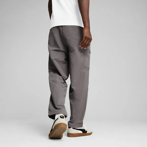 Puma Pants WARDROBE ESSENTIALS 039s Relaxed Cargo Pants Cast Iron 8211 Men