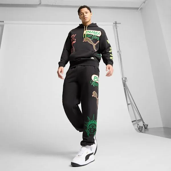 Puma Pants Wardrobe Essentials Bright Lights NYC Flagship 039s Sweatpants Puma Black 8211 Men Puma Pants Wardrobe Essentials Bright Lights NYC Flagship 039s Sweatpants Puma Black 8211 Men