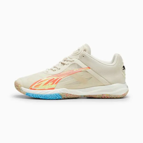 Puma Racquet Sports Accelerate NITRO SQD FOREVERBETTER 039s Court Shoes Alpine Snowneon Sun 8211 Men Puma Racquet Sports Accelerate NITRO SQD FOREVERBETTER 039s Court Shoes Alpine Snowneon Sun 8211 Men