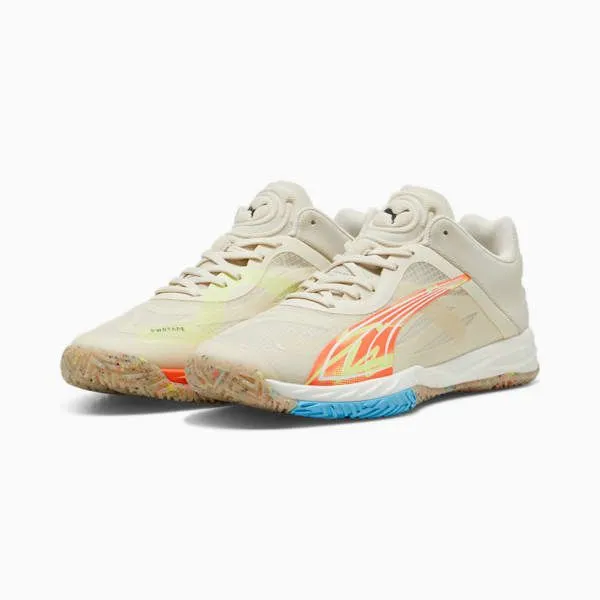 Puma Racquet Sports Accelerate NITRO SQD FOREVERBETTER 039s Court Shoes Alpine Snowneon Sun 8211 Men