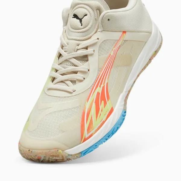 Puma Racquet Sports Accelerate NITRO SQD FOREVERBETTER 039s Court Shoes Alpine Snowneon Sun 8211 Men