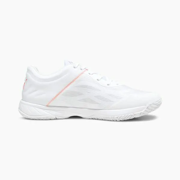 Puma Racquet Sports Accelerate Turbo 039s Court Shoes Puma Whitefire Orchidvivid Violetsedate Gray 8211 Women