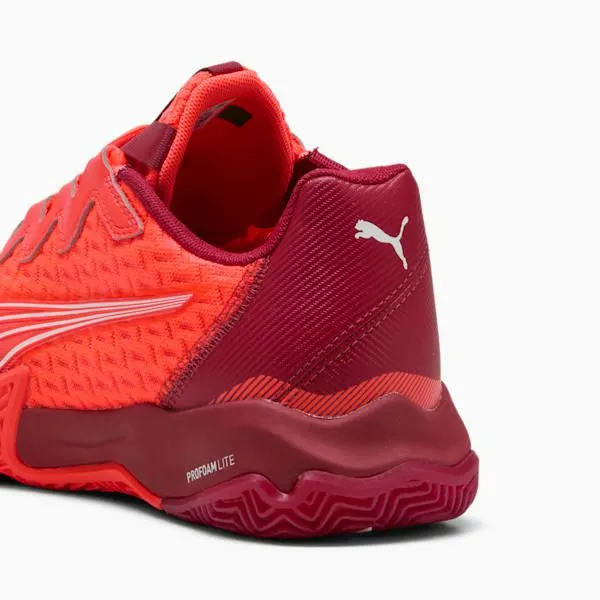 Puma Racquet Sports NOVA Elite Padel 039s Sneakers Glowing Reddark Crimsonpuma White 8211 Men