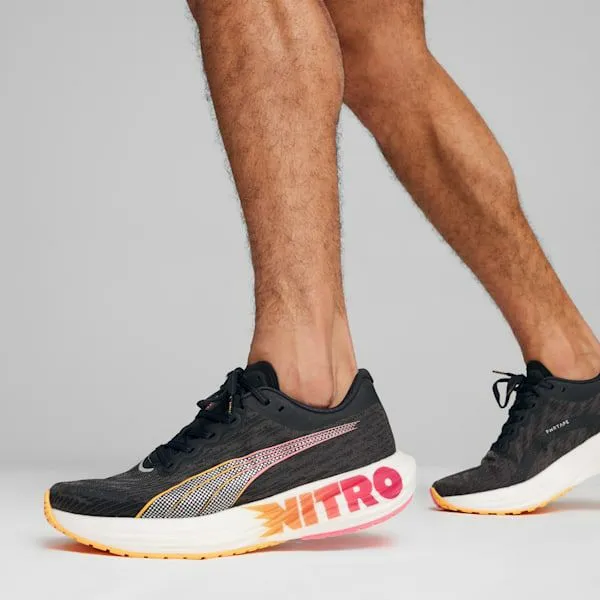 Puma Running Deviate NITRO 2 039s Road Running Shoes Puma Blacksun Streamsunset Glow 8211 Men Puma Running Deviate NITRO 2 039s Road Running Shoes Puma Blacksun Streamsunset Glow 8211 Men