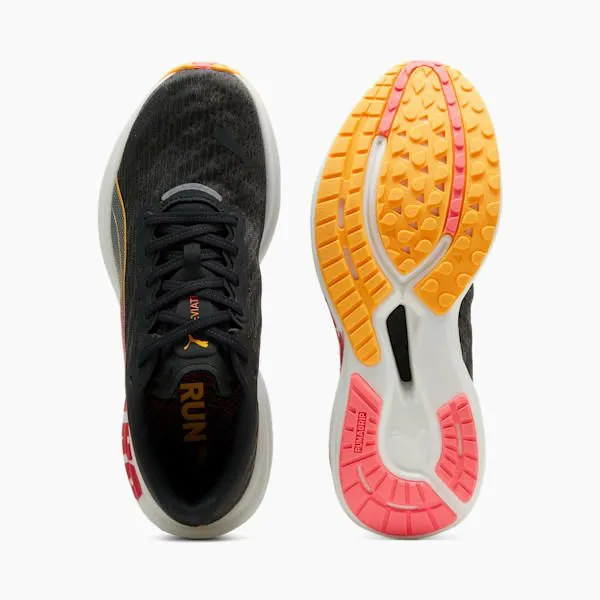 Puma Running Deviate NITRO 2 039s Road Running Shoes Puma Blacksun Streamsunset Glow 8211 Men Puma Running Deviate NITRO 2 039s Road Running Shoes Puma Blacksun Streamsunset Glow 8211 Men