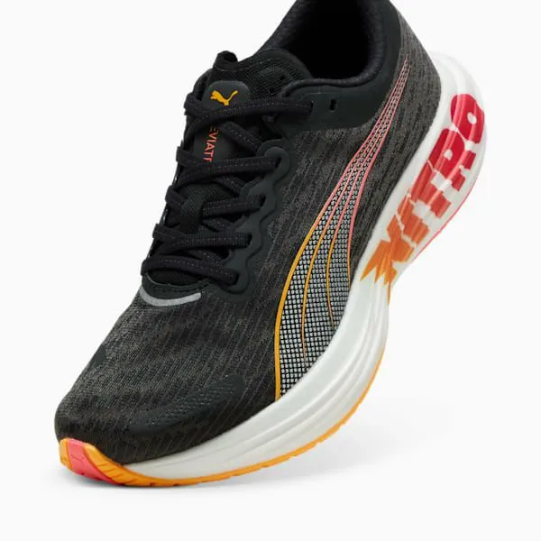 Puma Running Deviate NITRO 2 039s Road Running Shoes Puma Blacksun Streamsunset Glow 8211 Men Puma Running Deviate NITRO 2 039s Road Running Shoes Puma Blacksun Streamsunset Glow 8211 Men