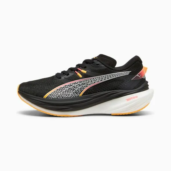 Puma Running Deviate NITRO 3 039s Road Running Shoes Puma Blacksunset Glowsun Stream 8211 Women Puma Running Deviate NITRO 3 039s Road Running Shoes Puma Blacksunset Glowsun Stream 8211 Women