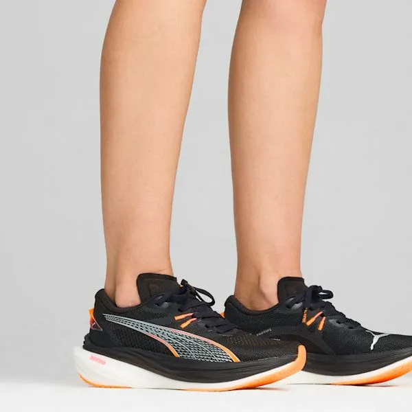 Puma Running Deviate NITRO 3 039s Road Running Shoes Puma Blacksunset Glowsun Stream 8211 Women Puma Running Deviate NITRO 3 039s Road Running Shoes Puma Blacksunset Glowsun Stream 8211 Women