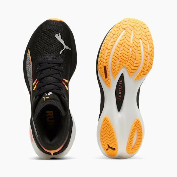 Puma Running Deviate NITRO 3 039s Road Running Shoes Puma Blacksunset Glowsun Stream 8211 Women Puma Running Deviate NITRO 3 039s Road Running Shoes Puma Blacksunset Glowsun Stream 8211 Women
