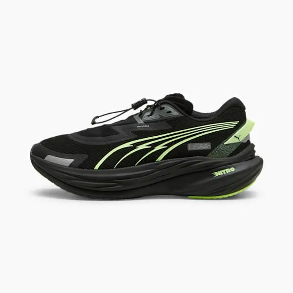 Puma Running Deviate NITRO 3 Winterized 039s Road Running Shoes Galactic Graypuma Blackfizzy Apple 8211 Women Puma Running Deviate NITRO 3 Winterized 039s Road Running Shoes Galactic Graypuma Blackfizzy Apple 8211 Women