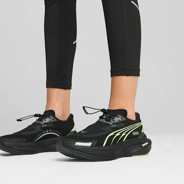 Puma Running Deviate NITRO 3 Winterized 039s Road Running Shoes Galactic Graypuma Blackfizzy Apple 8211 Women Puma Running Deviate NITRO 3 Winterized 039s Road Running Shoes Galactic Graypuma Blackfizzy Apple 8211 Women