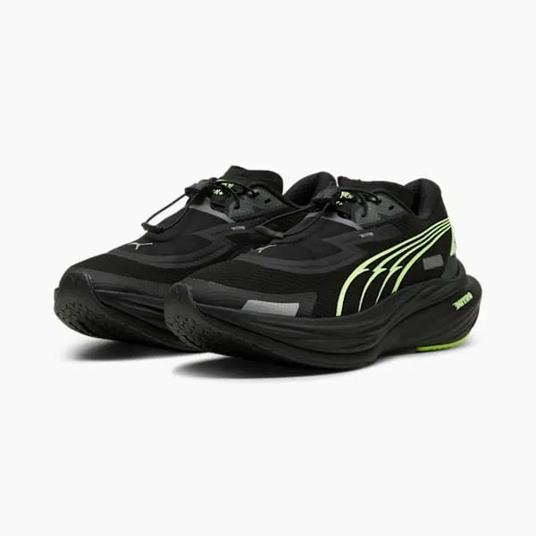 Puma Running Deviate NITRO 3 Winterized 039s Road Running Shoes Galactic Graypuma Blackfizzy Apple 8211 Women Puma Running Deviate NITRO 3 Winterized 039s Road Running Shoes Galactic Graypuma Blackfizzy Apple 8211 Women