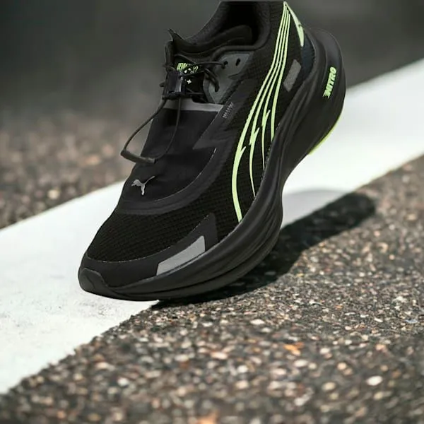 Puma Running Deviate NITRO 3 Winterized 039s Road Running Shoes Galactic Graypuma Blackfizzy Apple 8211 Women Puma Running Deviate NITRO 3 Winterized 039s Road Running Shoes Galactic Graypuma Blackfizzy Apple 8211 Women