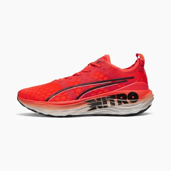 Puma Running ForeverRun NITRO 039s Running Shoes Cherry Tomatopuma Black 8211 Men Puma Running ForeverRun NITRO 039s Running Shoes Cherry Tomatopuma Black 8211 Men