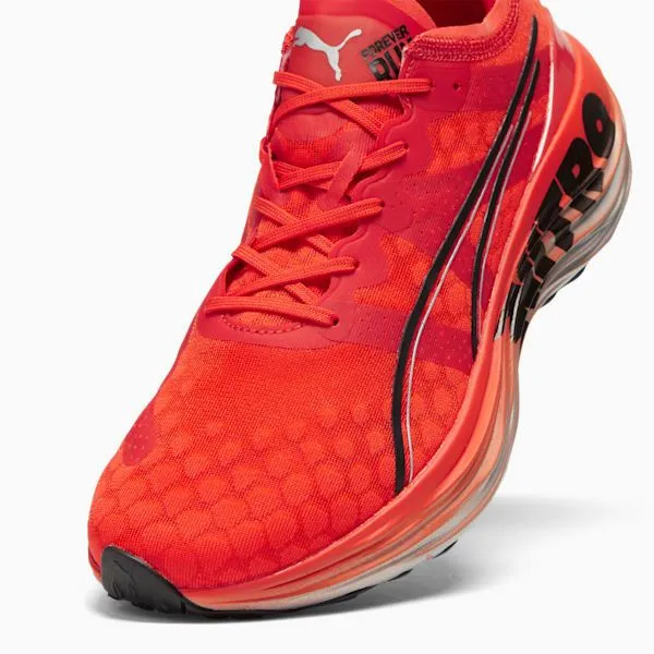 Puma Running ForeverRun NITRO 039s Running Shoes Cherry Tomatopuma Black 8211 Men Puma Running ForeverRun NITRO 039s Running Shoes Cherry Tomatopuma Black 8211 Men