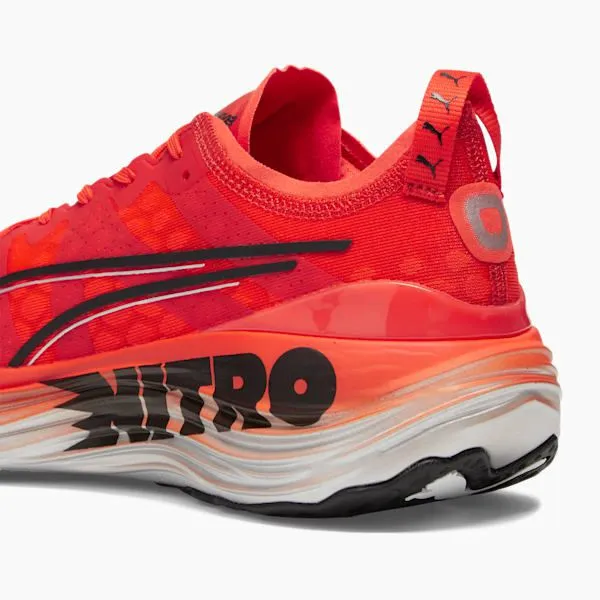 Puma Running ForeverRun NITRO 039s Running Shoes Cherry Tomatopuma Black 8211 Men Puma Running ForeverRun NITRO 039s Running Shoes Cherry Tomatopuma Black 8211 Men