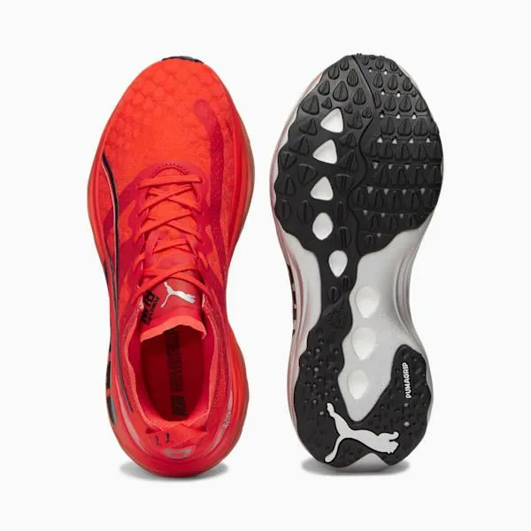 Puma Running ForeverRun NITRO 039s Running Shoes Cherry Tomatopuma Black 8211 Men Puma Running ForeverRun NITRO 039s Running Shoes Cherry Tomatopuma Black 8211 Men