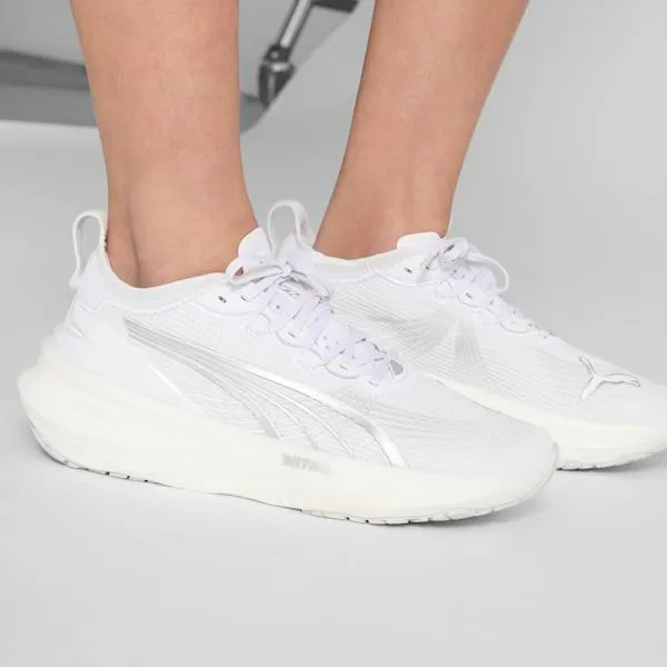 Puma Running ForeverRun NITRO 2 039s Running Shoes 039s Running Shoes Puma Whitepuma Silver 8211 Women Puma Running ForeverRun NITRO 2 039s Running Shoes 039s Running Shoes Puma Whitepuma Silver 8211 Women