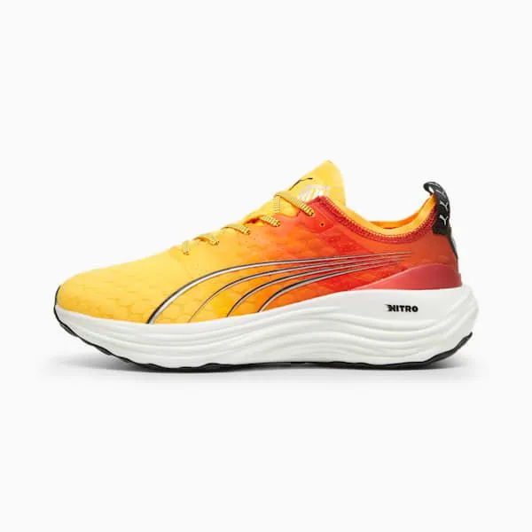 Puma Running ForeverRun NITRO FADE 039s Road Running Shoes Sun Streamsunset Glowpuma White 8211 Men Puma Running ForeverRun NITRO FADE 039s Road Running Shoes Sun Streamsunset Glowpuma White 8211 Men