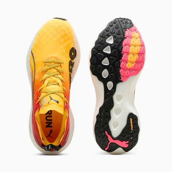 Puma Running ForeverRun NITRO FADE 039s Road Running Shoes Sun Streamsunset Glowpuma White 8211 Men Puma Running ForeverRun NITRO FADE 039s Road Running Shoes Sun Streamsunset Glowpuma White 8211 Men