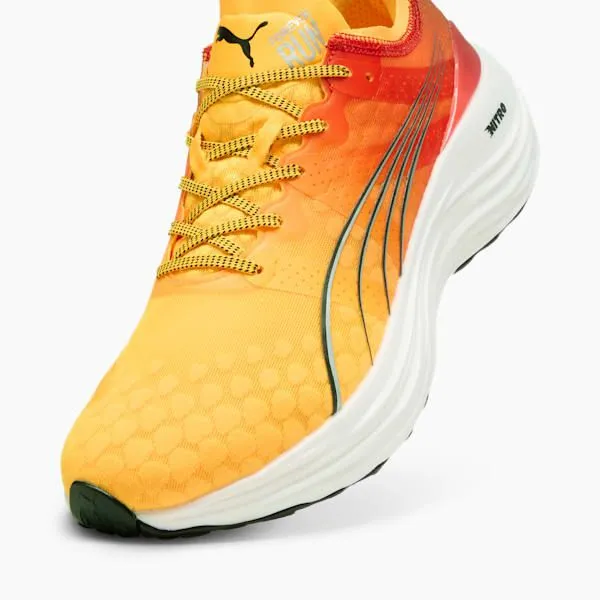 Puma Running ForeverRun NITRO FADE 039s Road Running Shoes Sun Streamsunset Glowpuma White 8211 Men Puma Running ForeverRun NITRO FADE 039s Road Running Shoes Sun Streamsunset Glowpuma White 8211 Men
