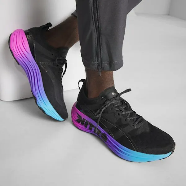 Puma Running ForeverRun NITRO SUNSET 039s Running Shoes Puma Blackluminous Blueelectric Orchid 8211 Men Puma Running ForeverRun NITRO SUNSET 039s Running Shoes Puma Blackluminous Blueelectric Orchid 8211 Men