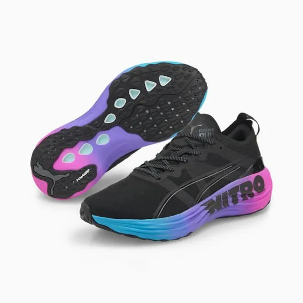 Puma Running ForeverRun NITRO SUNSET 039s Running Shoes Puma Blackluminous Blueelectric Orchid 8211 Men Puma Running ForeverRun NITRO SUNSET 039s Running Shoes Puma Blackluminous Blueelectric Orchid 8211 Men