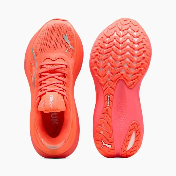 Puma Running MagMax NITRO 039s Road Running Shoes Glowing Redpuma Silver 8211 Women Puma Running MagMax NITRO 039s Road Running Shoes Glowing Redpuma Silver 8211 Women