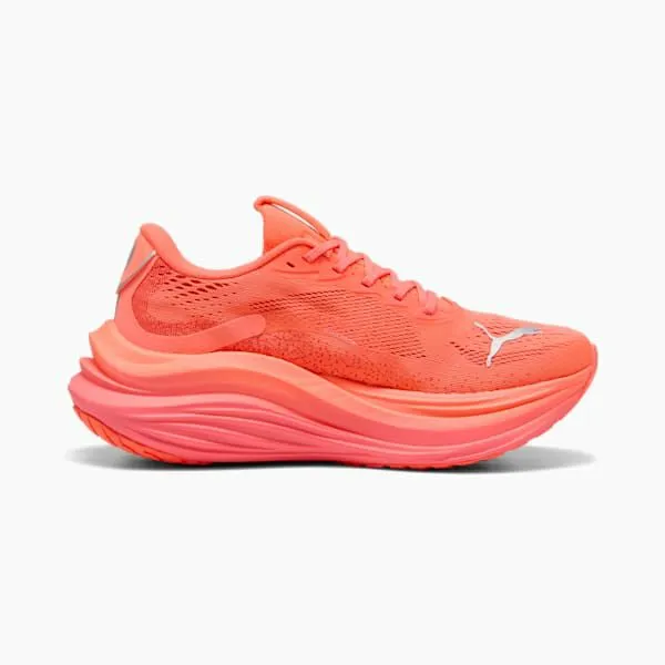 Puma Running MagMax NITRO 039s Road Running Shoes Glowing Redpuma Silver 8211 Women Puma Running MagMax NITRO 039s Road Running Shoes Glowing Redpuma Silver 8211 Women