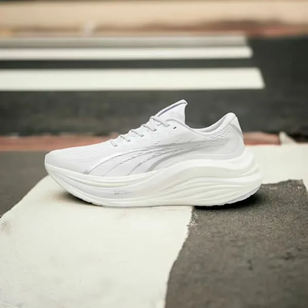 Puma Running MagMax NITRO 039s Road Running Shoes Puma Whitepuma Silver 8211 Men Puma Running MagMax NITRO 039s Road Running Shoes Puma Whitepuma Silver 8211 Men