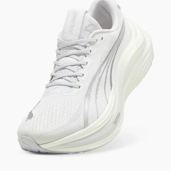Puma Running MagMax NITRO 039s Road Running Shoes Puma Whitepuma Silver 8211 Men Puma Running MagMax NITRO 039s Road Running Shoes Puma Whitepuma Silver 8211 Men