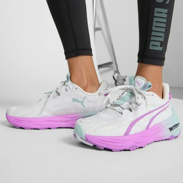 Puma Running SEASONS FastTrac NITRO 3 039s Trail Running Shoes Feather Graypure Magentamodern Mint 8211 Women Puma Running SEASONS FastTrac NITRO 3 039s Trail Running Shoes Feather Graypure Magentamodern Mint 8211 Women