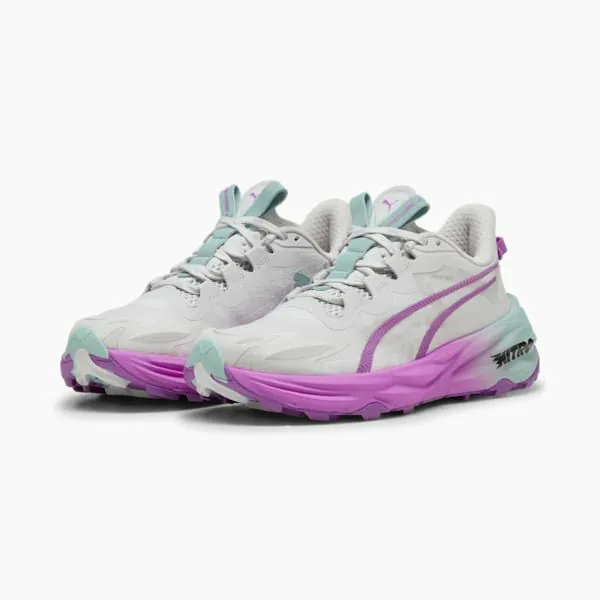 Puma Running SEASONS FastTrac NITRO 3 039s Trail Running Shoes Feather Graypure Magentamodern Mint 8211 Women Puma Running SEASONS FastTrac NITRO 3 039s Trail Running Shoes Feather Graypure Magentamodern Mint 8211 Women