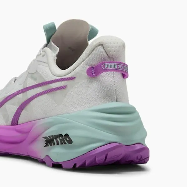 Puma Running SEASONS FastTrac NITRO 3 039s Trail Running Shoes Feather Graypure Magentamodern Mint 8211 Women Puma Running SEASONS FastTrac NITRO 3 039s Trail Running Shoes Feather Graypure Magentamodern Mint 8211 Women