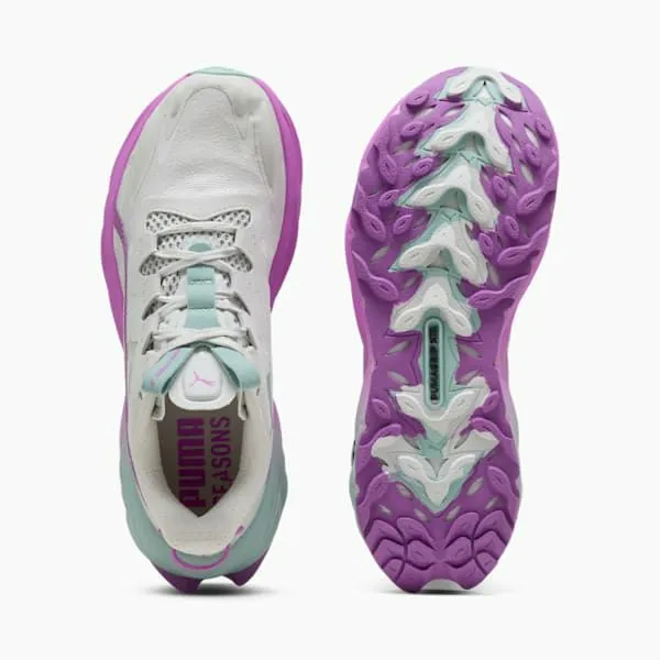 Puma Running SEASONS FastTrac NITRO 3 039s Trail Running Shoes Feather Graypure Magentamodern Mint 8211 Women Puma Running SEASONS FastTrac NITRO 3 039s Trail Running Shoes Feather Graypure Magentamodern Mint 8211 Women