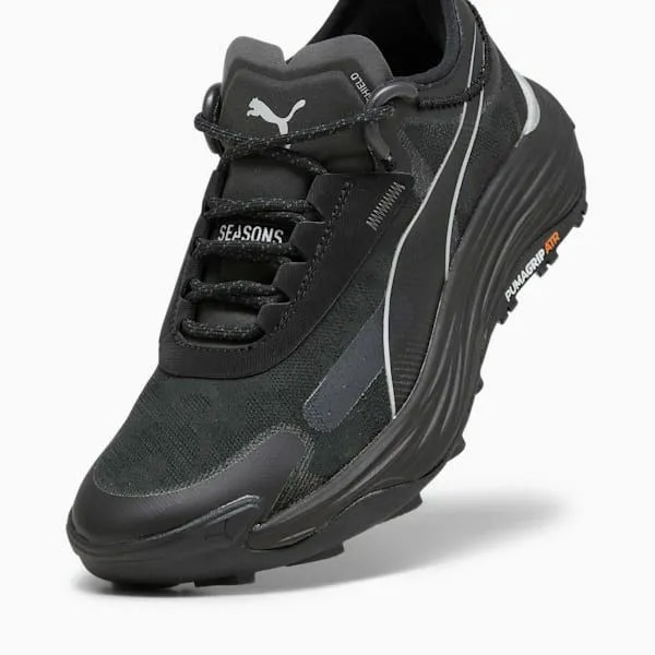 Puma Running SEASONS Voyage NITRO 3 039s Trail Running Shoes Puma Blackcool Dark Graypuma Silver 8211 Women